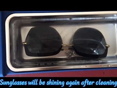 Ψηφιακό Υπερηχητικό Καθαριστικό Επιτραπέζιο 42kHz 650ml Για Κοσμήματα