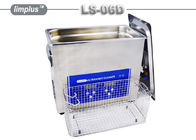 LS - 06D υπερηχητική καθαρότερη μηχανή σωλήνων σωλήνων 6,5 λίτρου ψηφιακή/υπερηχητική χρήση εργαστηρίων λουτρών καθαρισμού