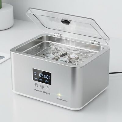 Ультразвуковая мойка настольная с защитой и резервуаром из нержавеющей стали для очистки прецизионного оборудования