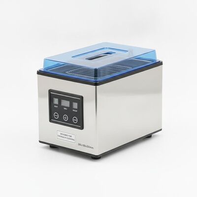 2.5L χωρητικότητα δεξαμενής καθαρισμού επιφάνειας τραπεζιού υπερήχων καθαριστήρα από ανοξείδωτο χάλυβα Μονάδα δεξαμενής μεγέθους 280x180x200mm